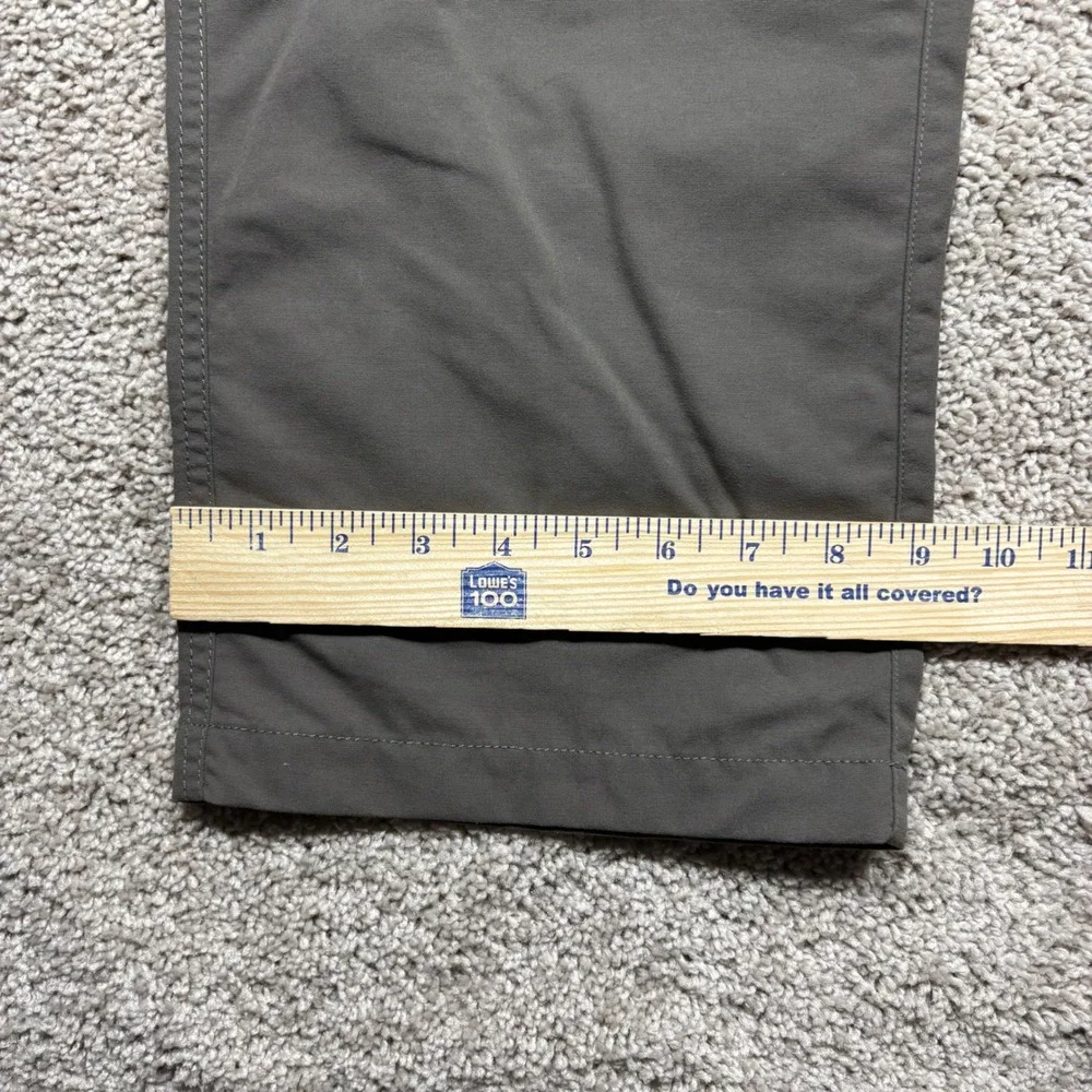 Clothing Arts P^cubed Pick-Pocket Proof Travel Cargo Pants Mens 38x32 Olive Gray